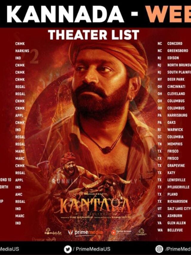 ‘Kantara’ books phenomenal global success as it becomes the first South Indian film to play in 50+ theaters after 25 days in a single language