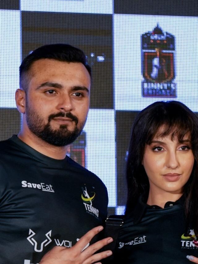 Nora Fatehi unveils Sneh Binny’s Delhi Binny’s Brigade team jersey