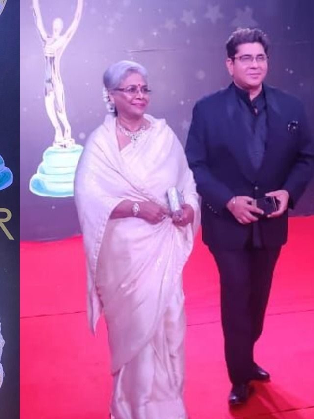 Rajan Shahi honoured with the Scroll of Honour at ITA 2022, receives it with his mother Deepa Shahi