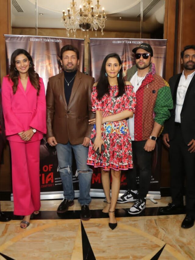 Actor Adam Saini Sekhar & Adhyayan Suman unveiled the poster for “The Kings of Mafia – Asia Chapter I”