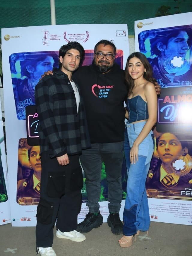 The screening of Anurag Kashyap's upcoming movie Almost Pyaar with DJ Mohabbat was a star-studded affair 2 The screening of Anurag Kashyap’s upcoming movie Almost Pyaar with DJ Mohabbat was a star-studded affair
