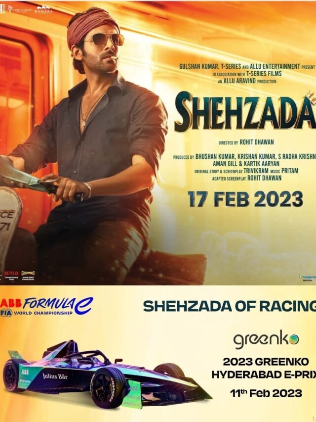 Kartik Aaryan Praises Formula E as “Shehzada of Racing”
