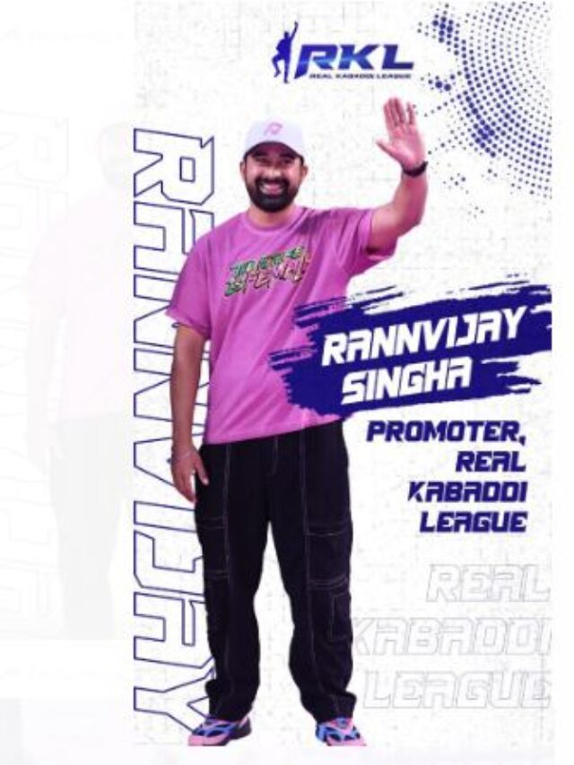 India’s Youth Icon Rannvijay Singha Joins Real Kabaddi League as Investor and Brand Promoter, Ushering in a New Era