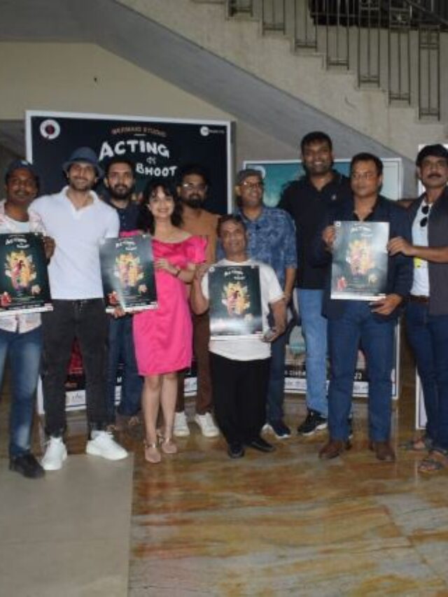 Film Stars attached the promotional event of the upcoming film “Acting Ka Bhoot”!