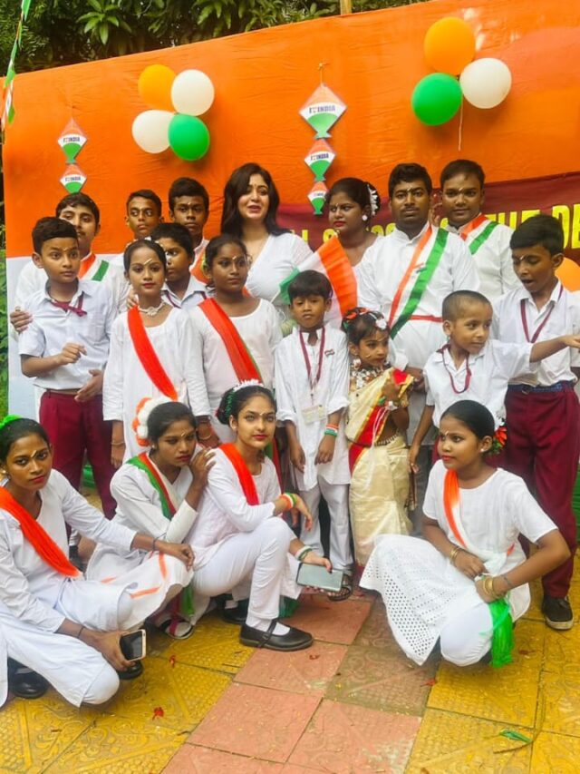 Ritabhari Chakraborty’s Heartwarming Independence Day Tradition: Celebrating with her Ideal School of Deaf