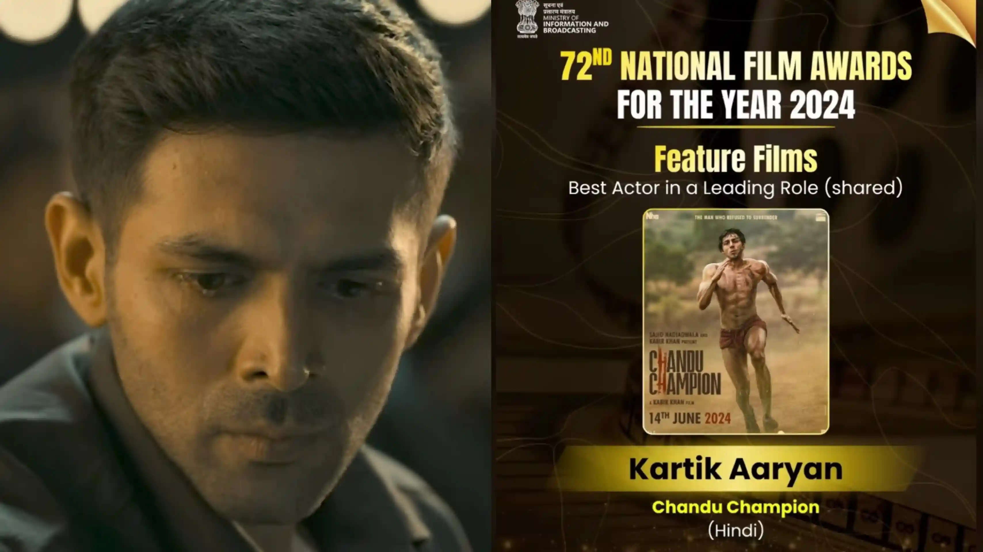 Kartik Aaryan Finally Gets The Big Win He Was Waiting For As Chandu Champion Earns Him Best Actor Honour