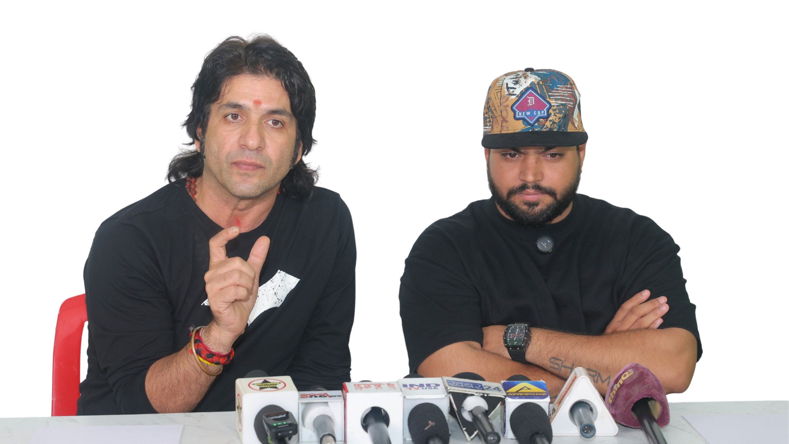 Santy Sharma & Puneet Vasishtha Unite for Press Conference Check Instagram Video