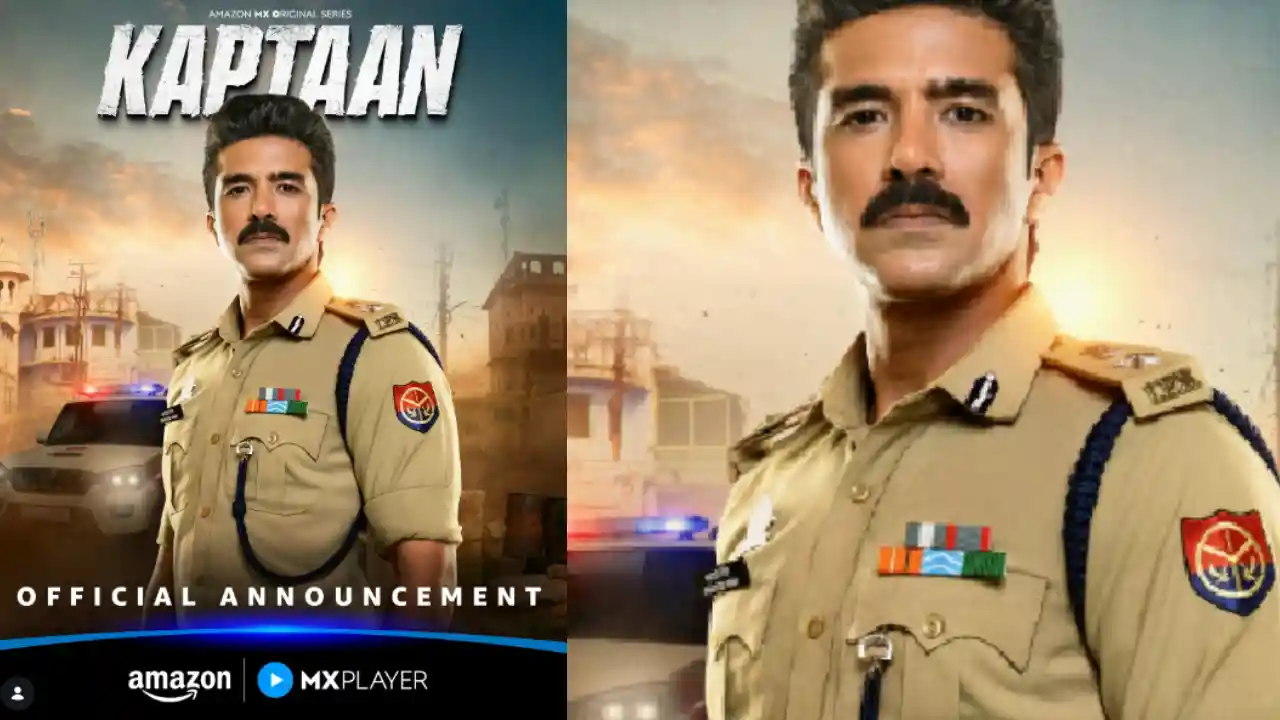 Saqib Saleem Brings Determination as a Cop for his Next OTT Series, Kaptaan! Shines in First Poster