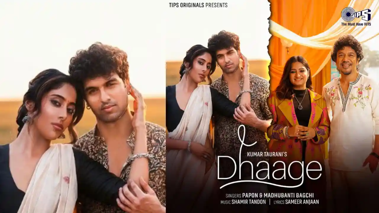 Papon and Madhubanti Bagchi Team Up for Tips Music’s Vibrant New Single "Dhaage"