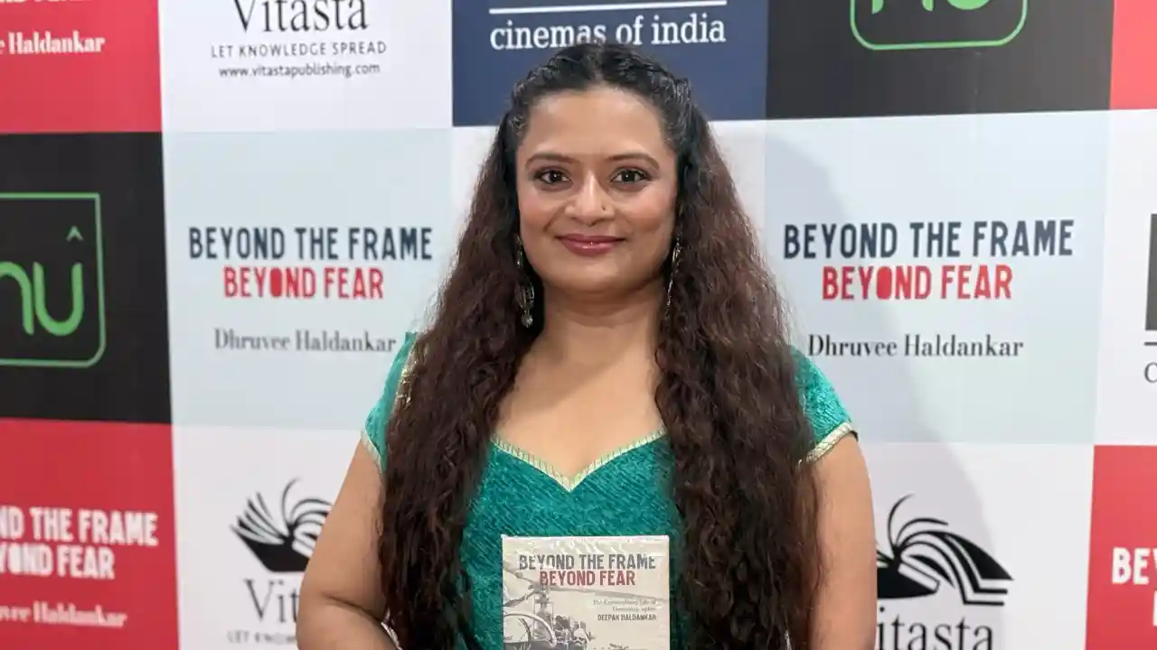 It was truly an honour and a very special moment for me to launch my book Beyond the Frame, Beyond Fear at the NFDC” : Actress-Author Dhruvee Haldankar