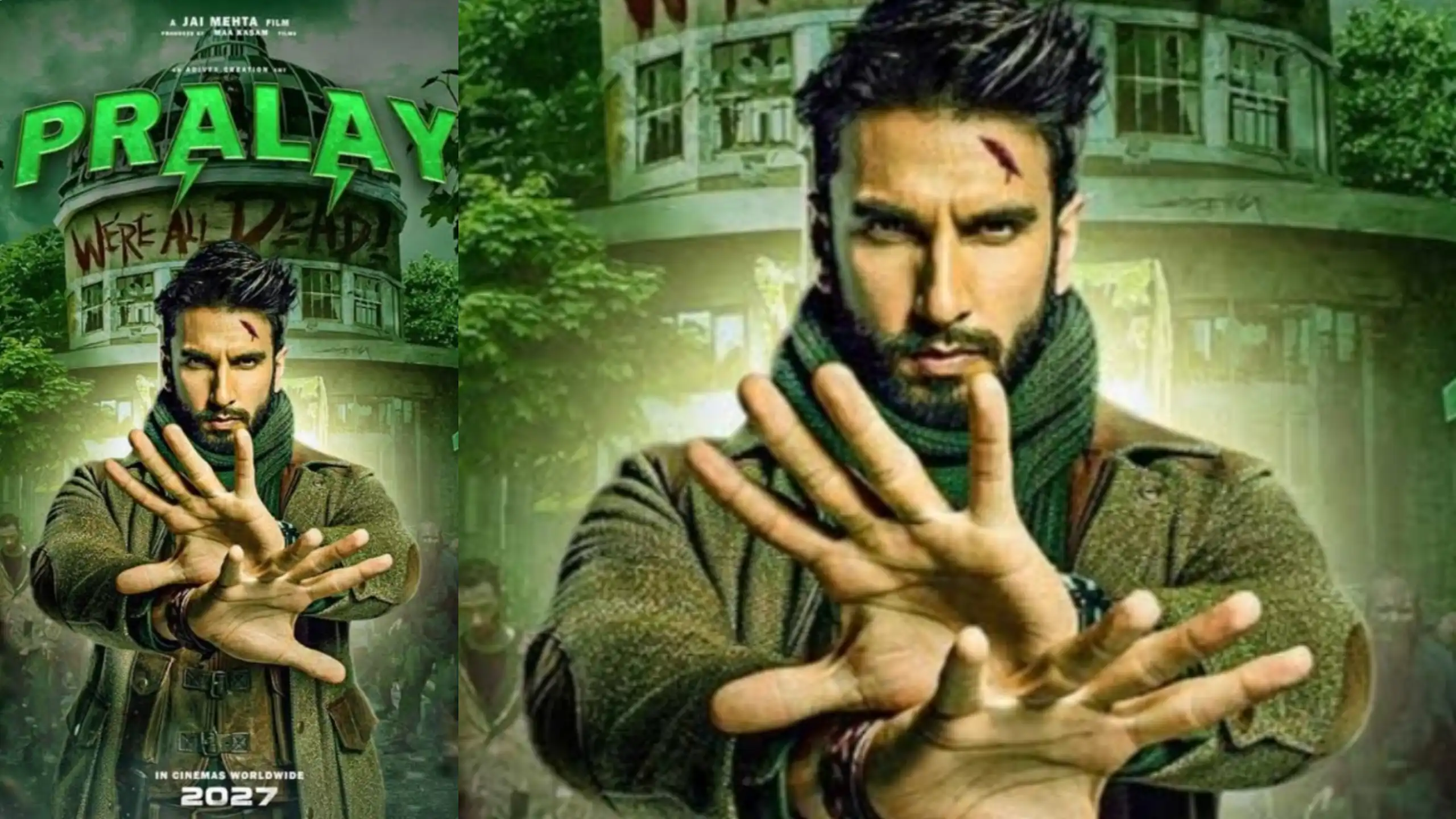 Hindi Cinema Enters the Zombie Genre: Ranveer Singh Leads ‘Pralay’