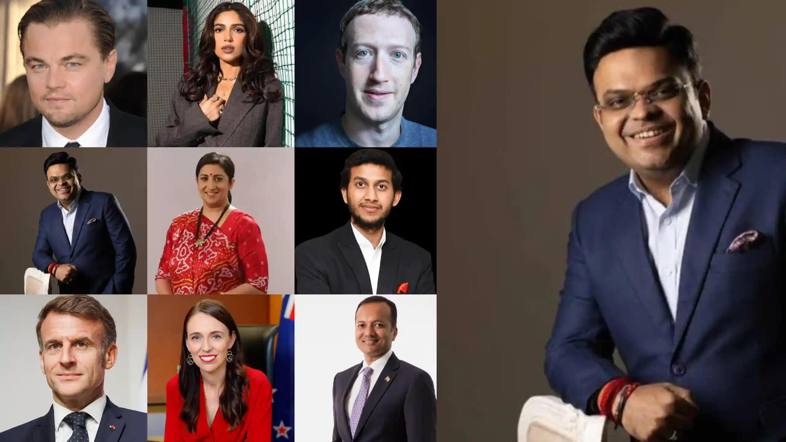 Jay Shah Named WEF Young Global Leader; Bhumi Satish Pednekkar, Leonardo DiCaprio and Mark Zuckerberg Among Members of Global Network 