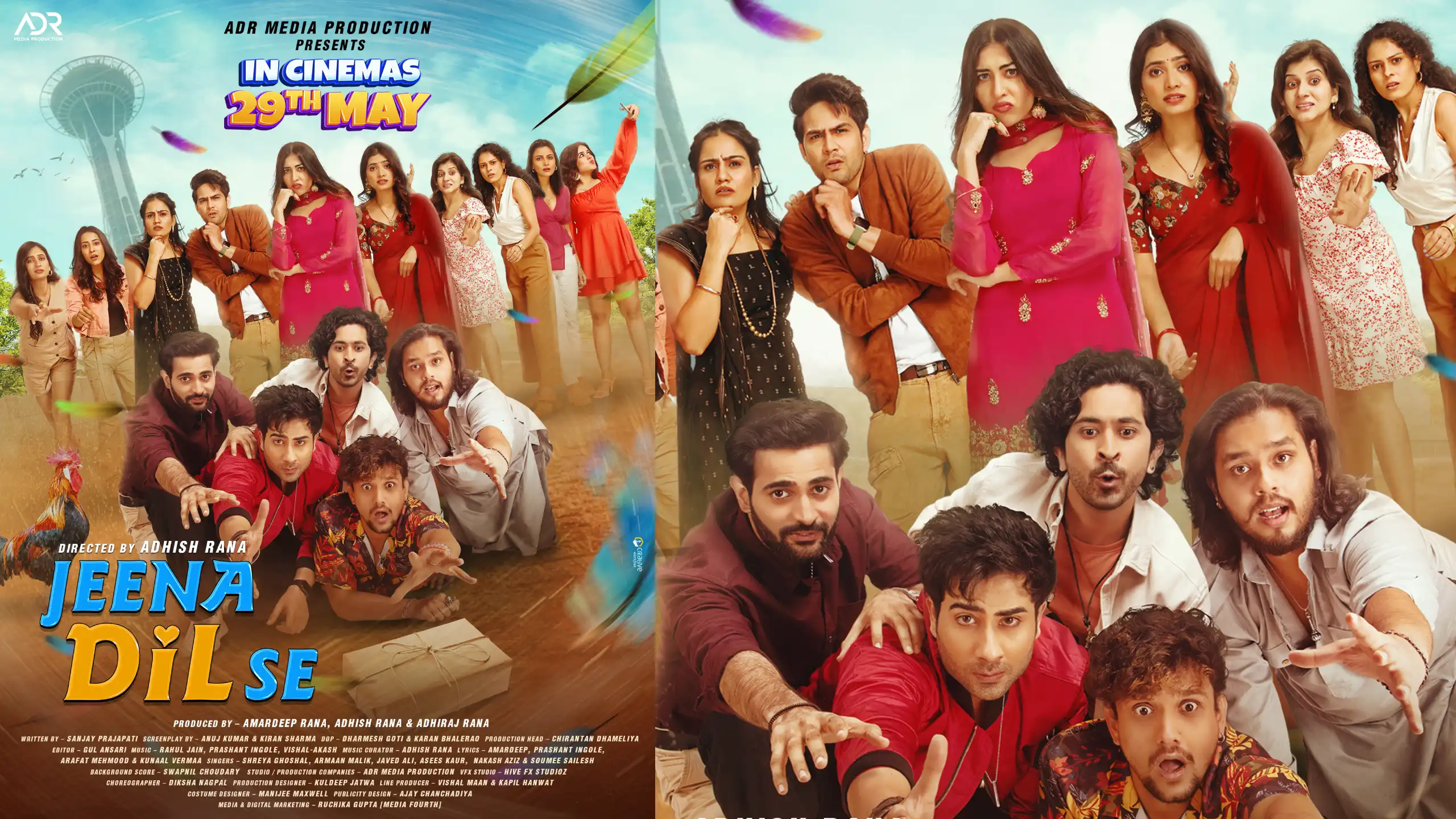 A musical comedy rooted in friendship, chaos and everyday life, that’s Jeena Dil Se in a nutshell, arriving in theatres on May 29.