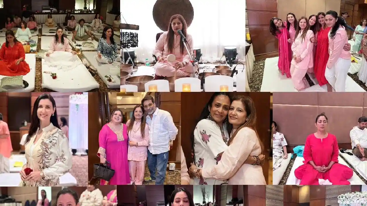 Celebrities Gather in Juhu for Pooja Seth’s Transformative ‘Womb to Soul’ Sound Healing Session on Women’s Day