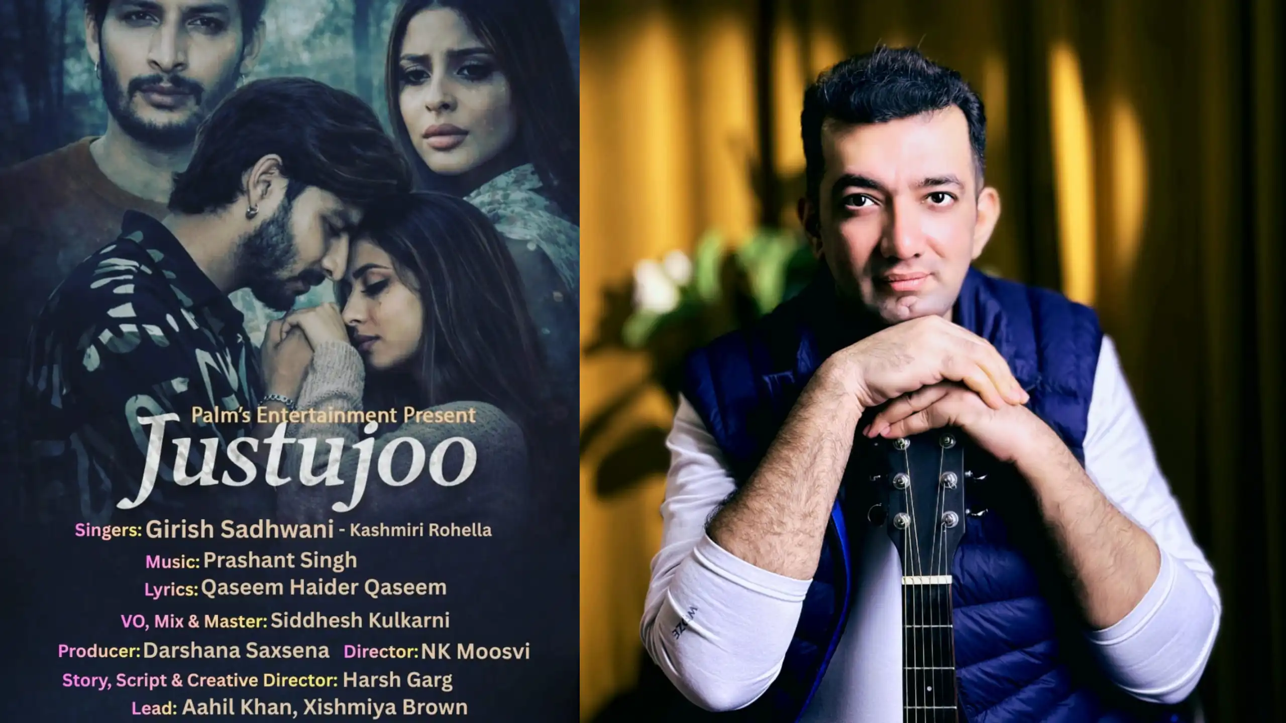 A scratch that refused to be replaced: Justujoo with vocals by Girish Sadhwani