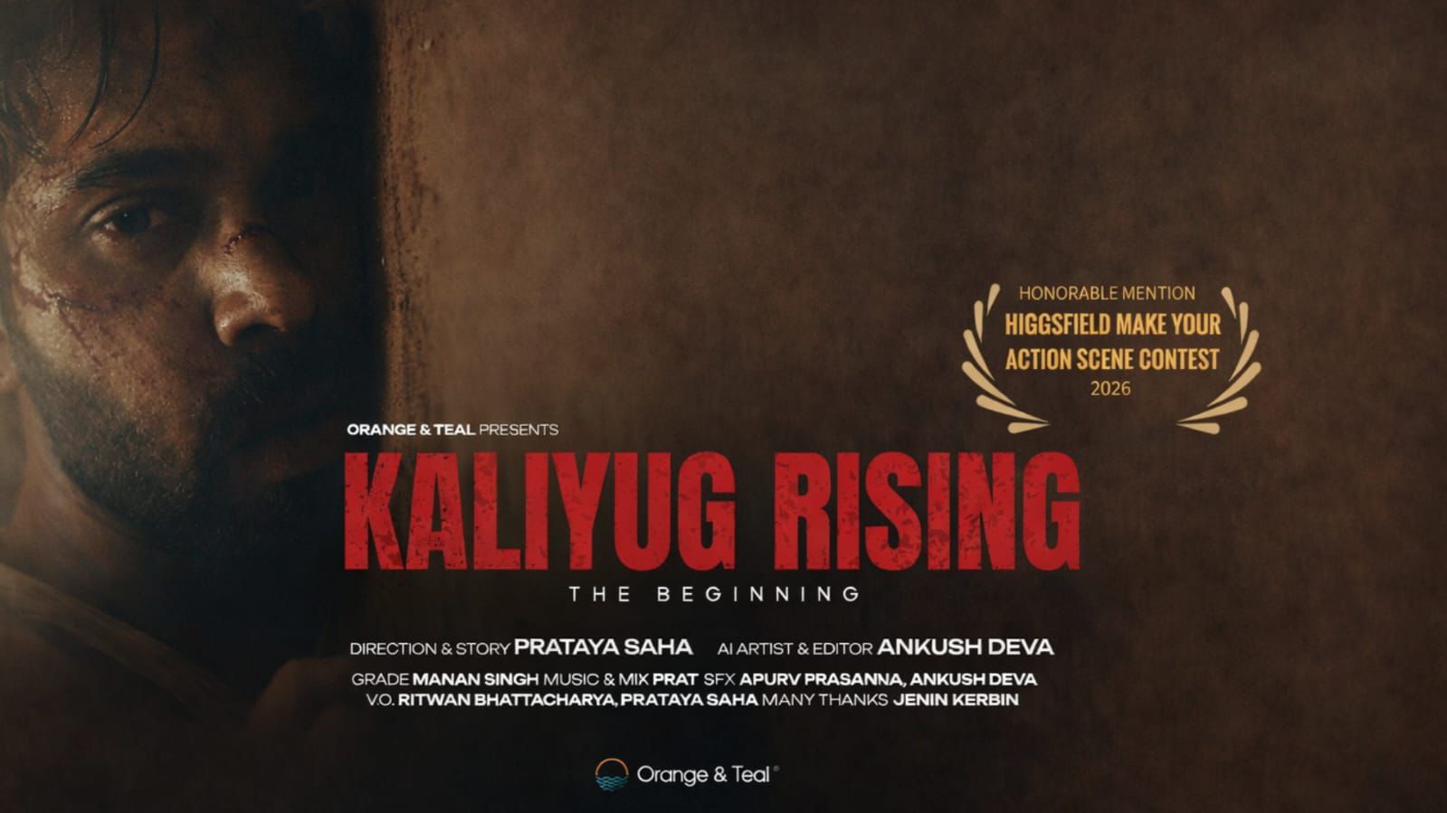 Imagine If’s Kaliyug Rising - The Beginning, directed by award winning filmmaker Prataya Saha, becomes India’s only film in Global Top 10