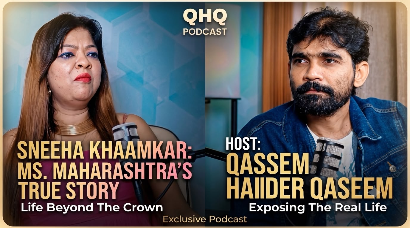 Qaseem Haider Qaseem’s Life Lessons Episode 12: Sneeha Khaamkar Talks Education, Acting and Gen Z, Releasing August 19 on BKBMPE
