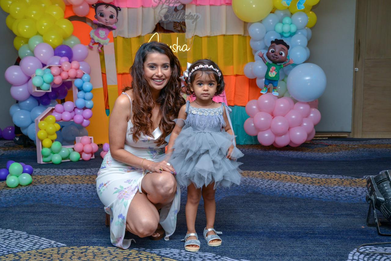 Pranitaa Pandit celebrates her daughter Anysha’s second birthday in Goa: We had a little party for her play school friends, they all had so much fun