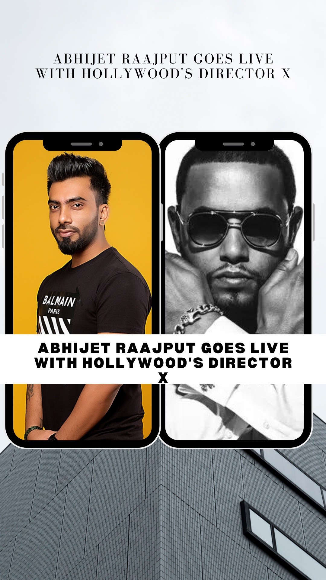Abhijet Rajpur & Director X strike a chord on Instagram Live!
