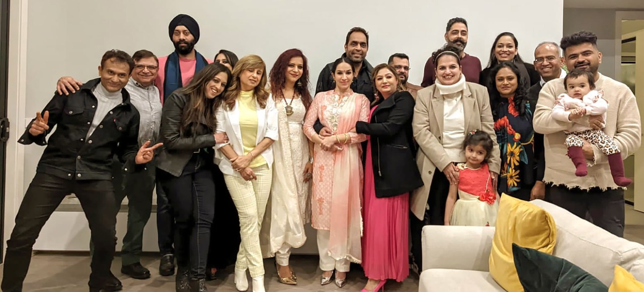 Vishwajeet Pradhan surprise birthday party was organised by wife Sonalika and son Ojasvi Pradhan in Australia