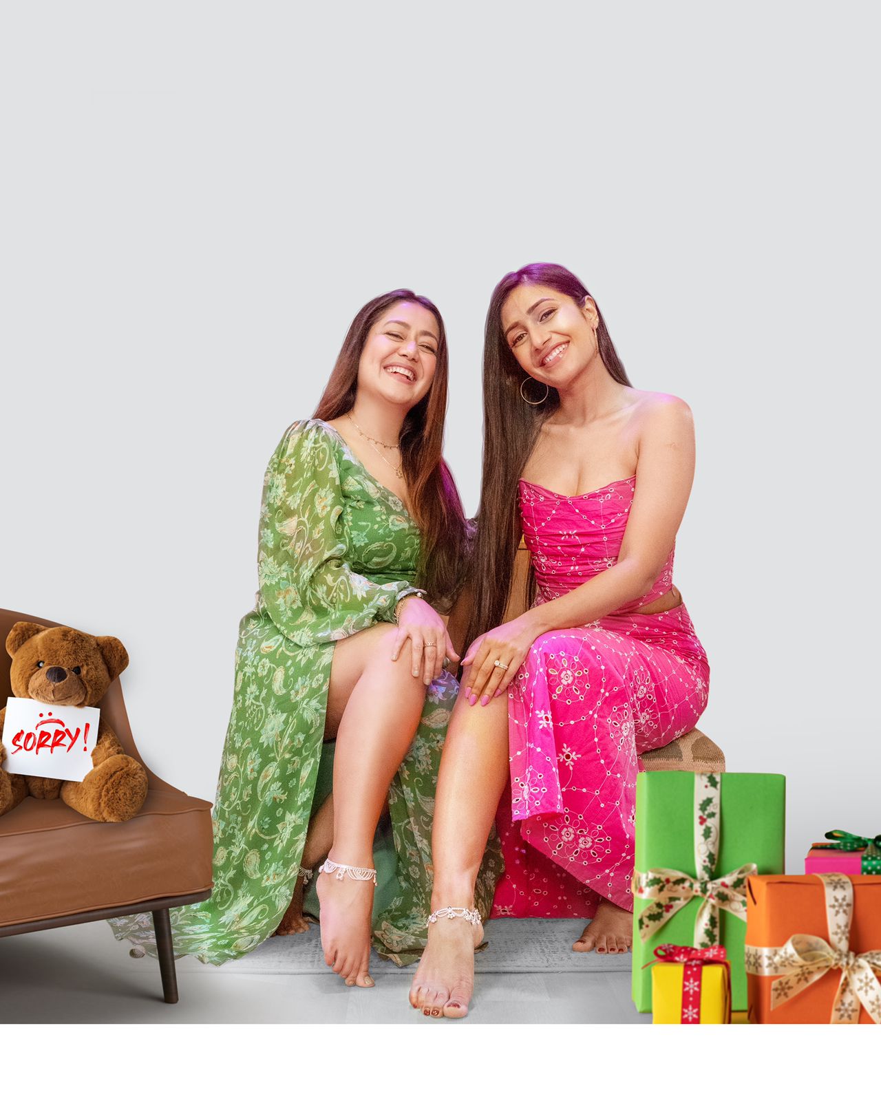 Singing sensation Neha Kakkar and Dance fanatic Dhanashree Verma develop sisterhood bond while filming their upcoming single ‘O Sajna’