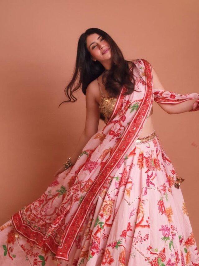 Warina Hussain Oomphed Her Serene Look In A Floral Printed Sleeveless Dress, Worth Rs. 70,000.