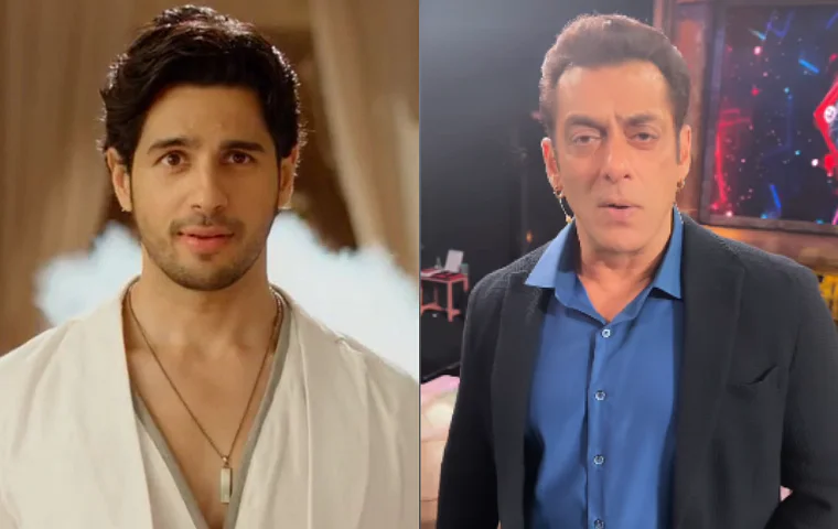 Salman Khan Wishes Sidharth Malhotra For His Upcoming Festive Release Thank God