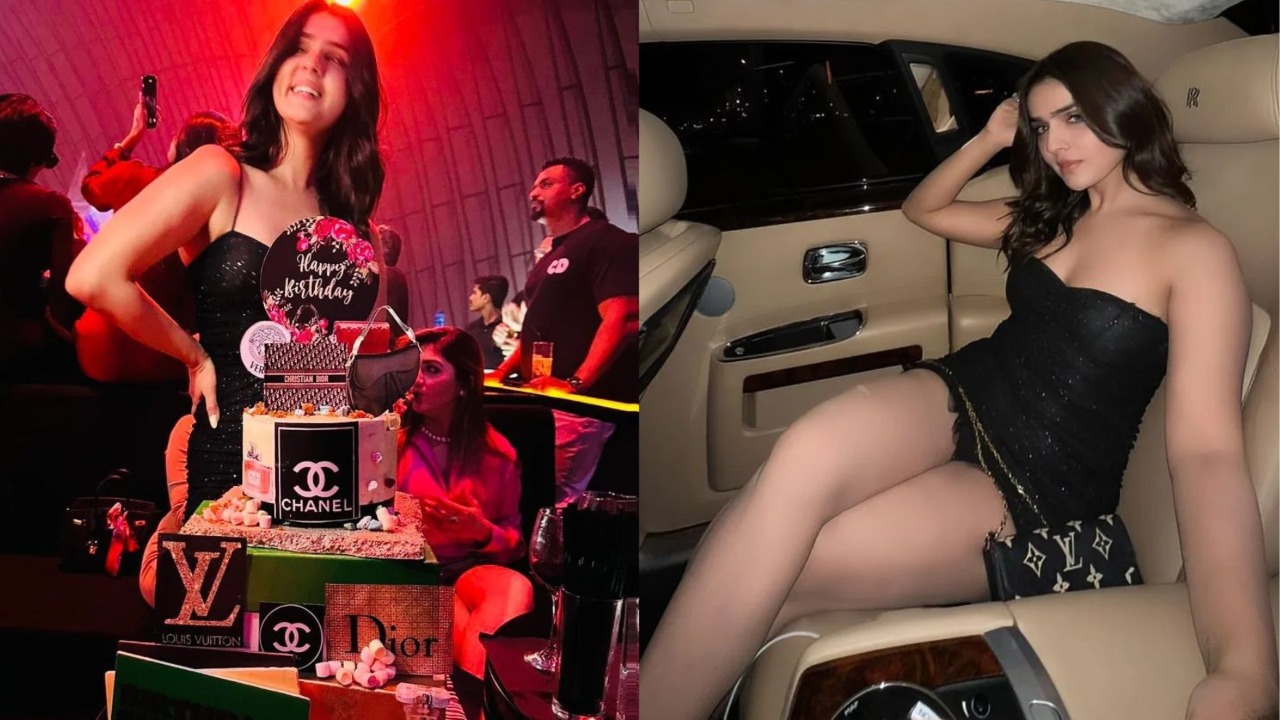 Sidhika Sharma Celebrates Her Birthday In Dubai At Burj Khalifa In A Grand Luxurious Way, Says, ''I want to work more on an individual level and learn new things"