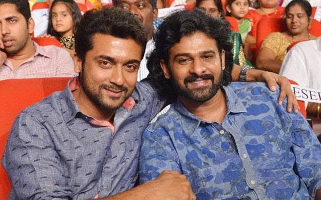 Overwhelmed with Prabhas's hospitality, Suriya shared how he enjoyed delicious home-cooked food from the superstar