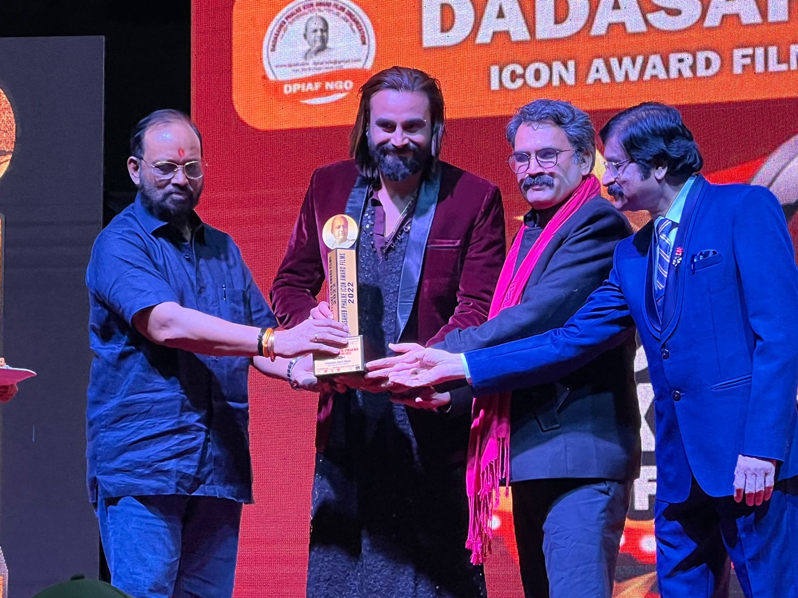 Actor and model Satyendra Amrit Rawal is awarded with Dadasaheb Phalke 2022.