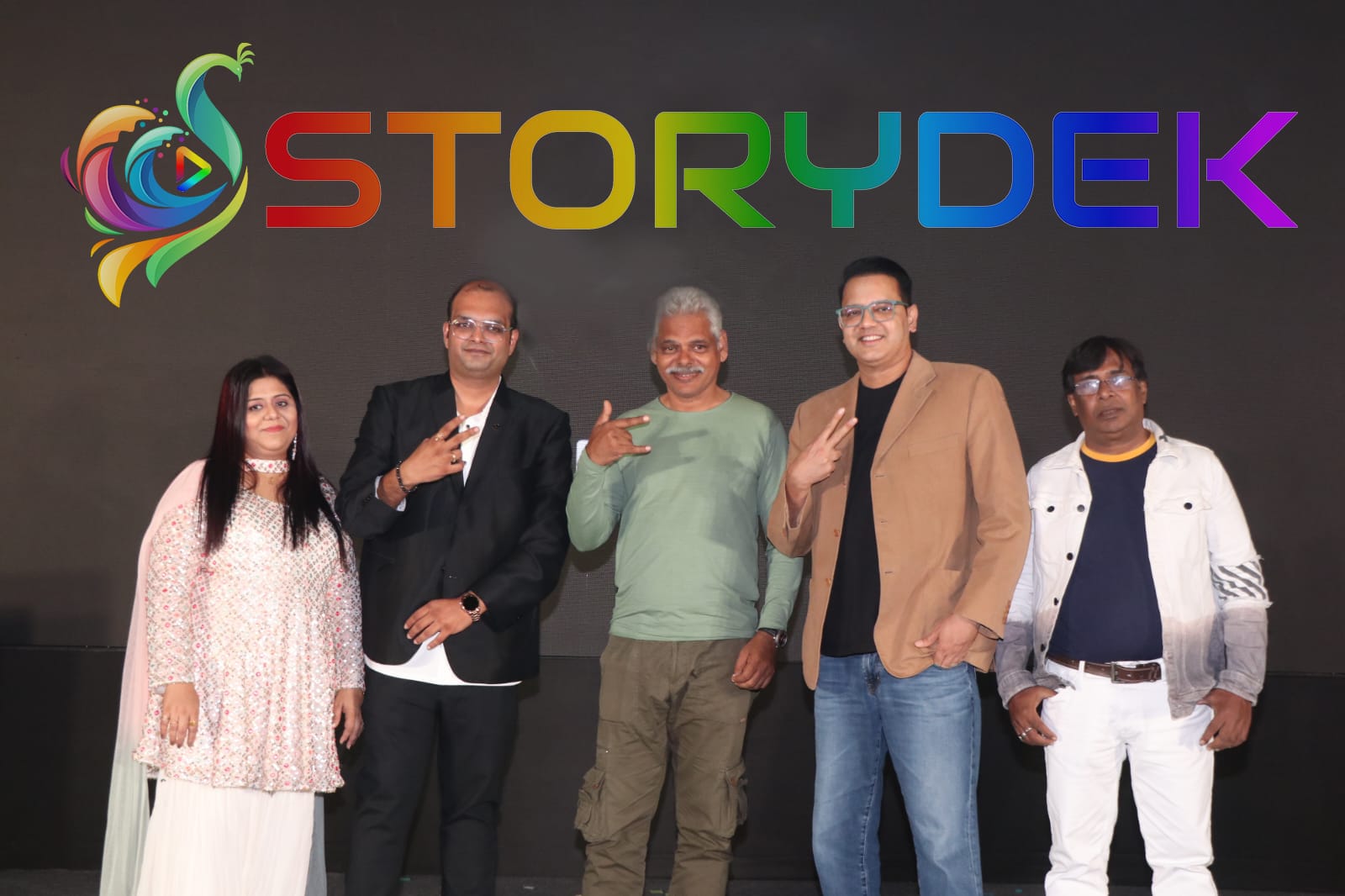 Storydek, India's first family-friendly OTT platform, launched by Anand & Pallavi Gupta