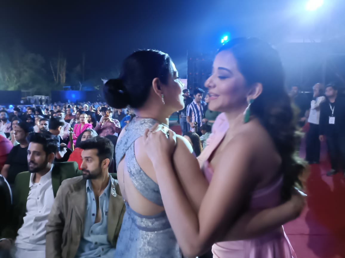 Pakkhi Hegde looked glamorous in 'Indian Telly Awards'