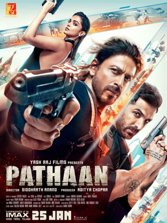 Pathaan New Poster : SRK, Deepika & John promise to give audiences the biggest action thriller