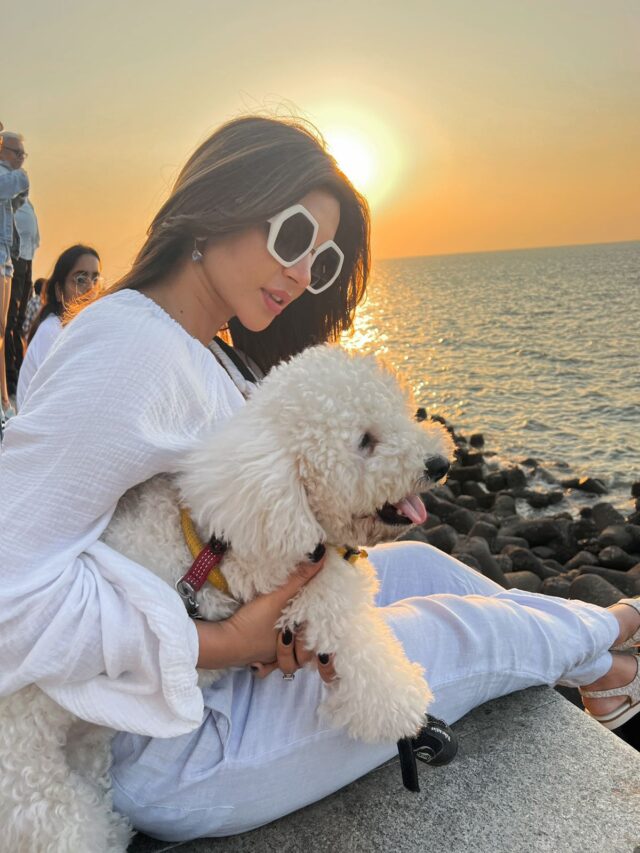 Shama Sikander Shares Cute Pictures with her Dog Casper