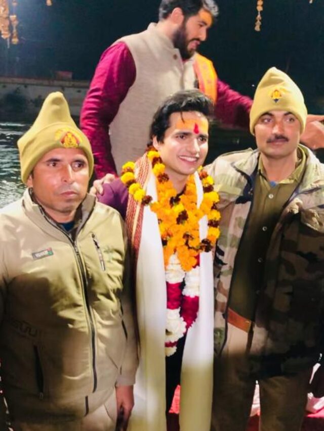 Khatauli welcomes Mithai Actor Aashish Bhardwaj with a blast