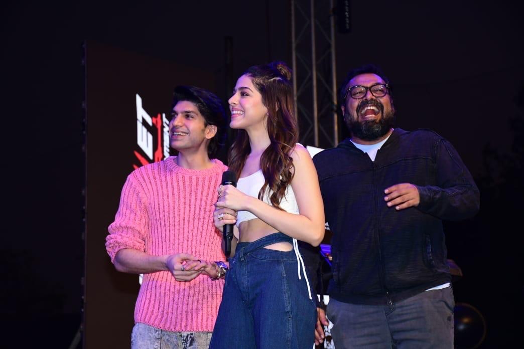 Anurag Kashyap, Alaya F and Karan Mehta elevate the spirit of love as they promote their upcoming film Almost Pyaar with DJ Mohabbat at a popular college event!