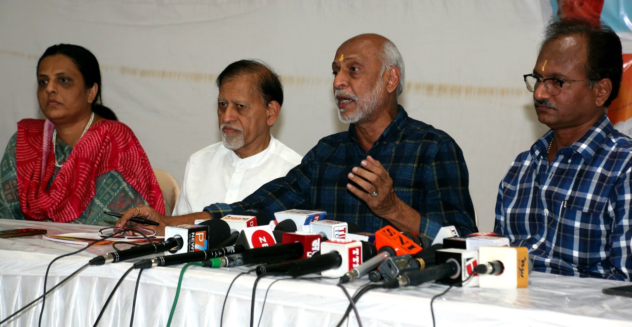 Shree Mumbai Jain Sangh Sangathan organise a press conference regarding Palitana shrine protection