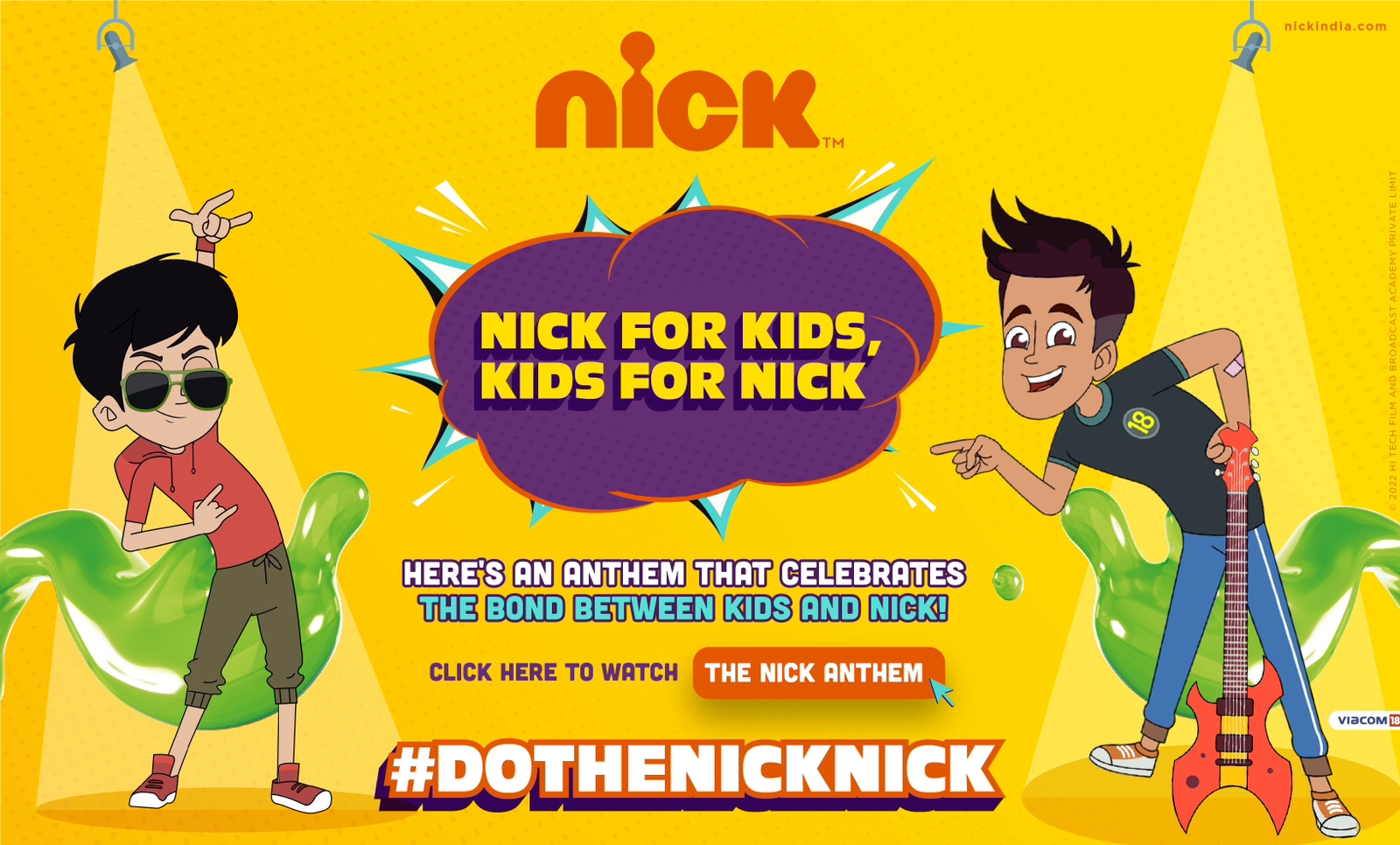 Nickelodeon celebrates kids with its new anthem as it welcomes 2023