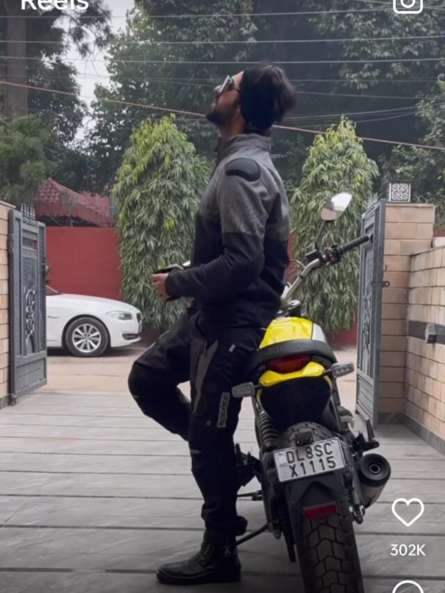Ayushmann Khurrana’s new love is a Ducati Scrambler!