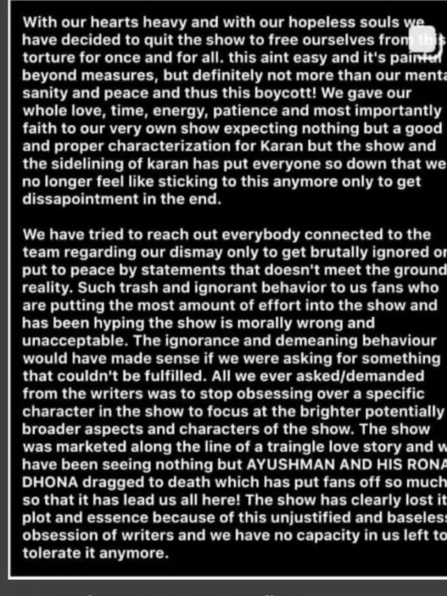 Shemaroo Umang's popular romantic drama Kyunkii Tum Hi Ho faces irk from Amar Upadhyay's fans; Find Out Why