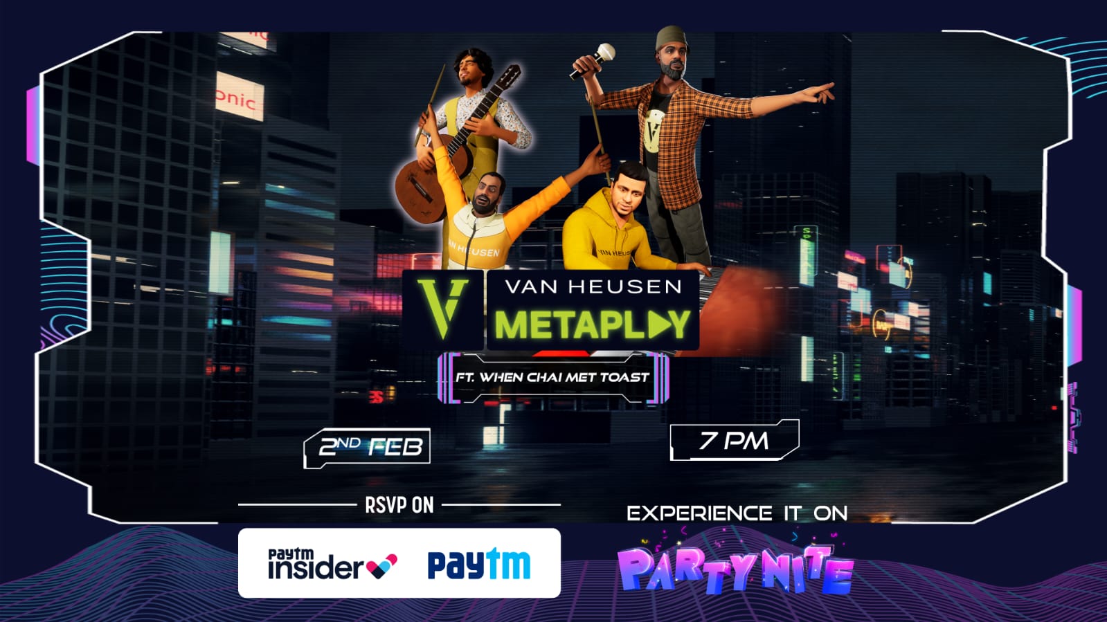 Van Heusen presents When Chai Met Toast in the Metaverse Musical Concert
