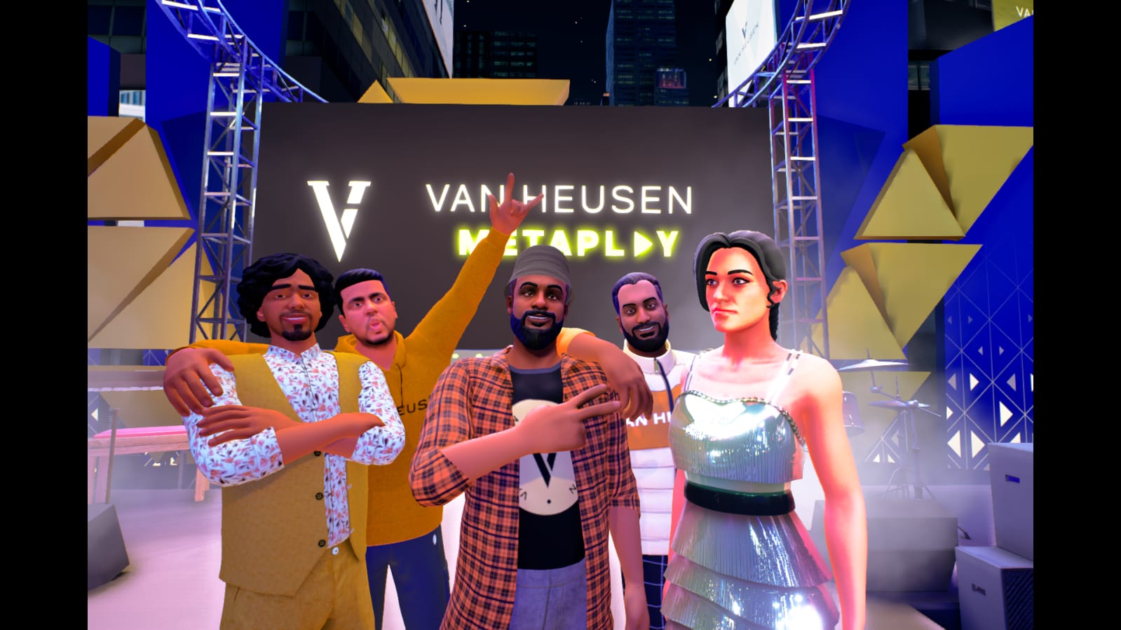 When Chai Met Toast performs on PartyNite Metaverse