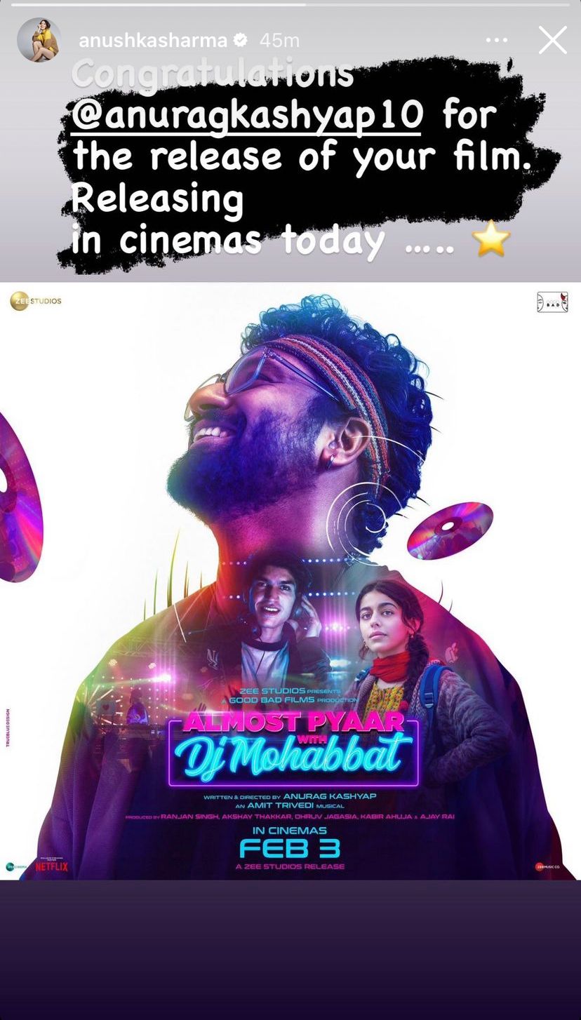 Anurag Kashyap’s Almost Pyaar with DJ Mohabbat flooded with praise!