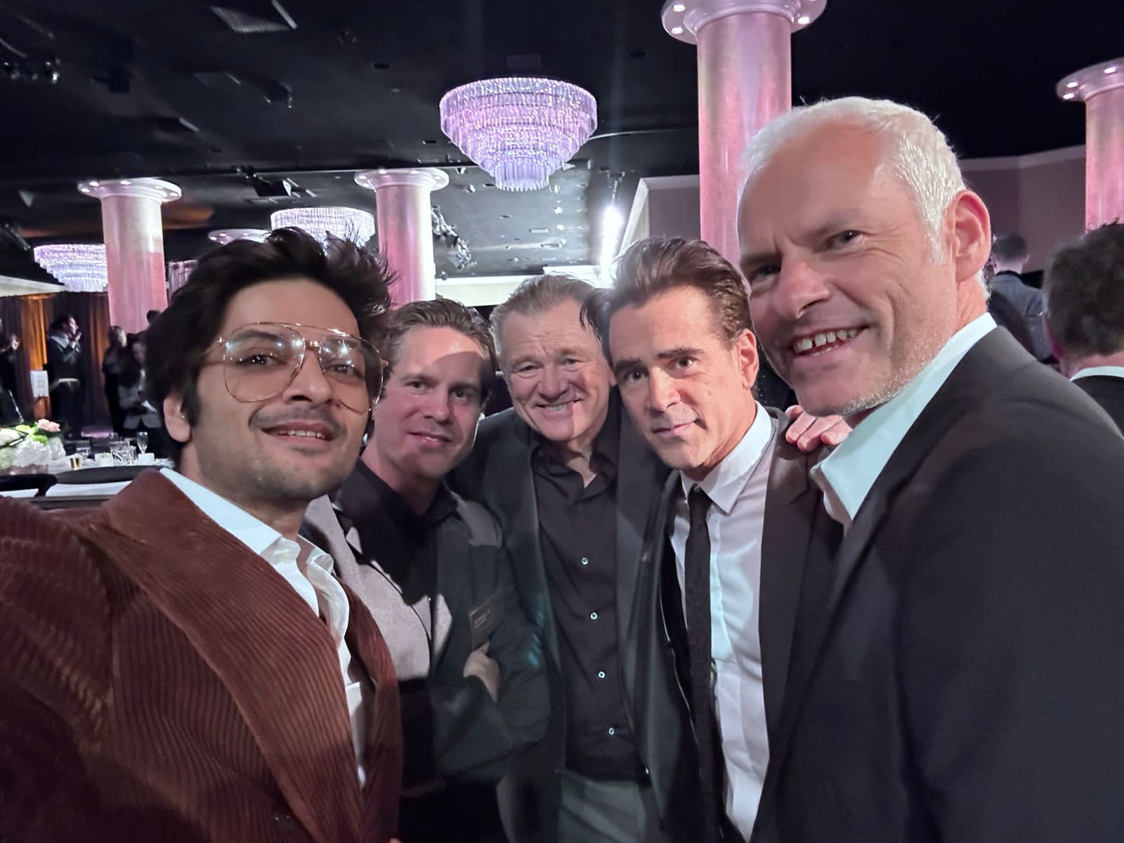 Ali Fazal alongside All That Breathes director Shaunak Sen attends Oscars luncheon with Tom Cruise, Cate Blanchett, Steven Spielberg, Guillermo Del Toro