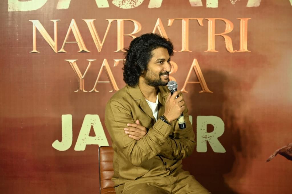 Natural Star Nani's Pan-India Film Dasara Welcomed with Thunderous Reception in Jaipur