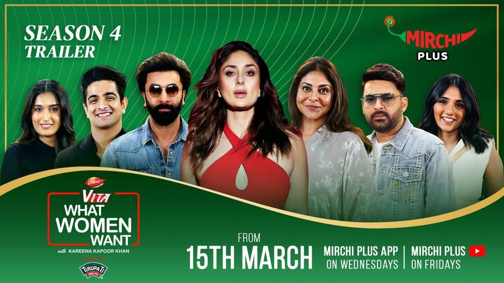It is official! Mirchi drops the trailer for the 4th season of What Women Want with Kareena Kapoor Khan