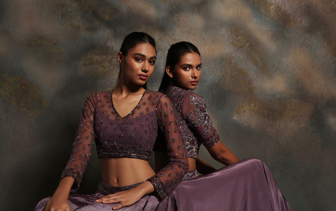 Discover the Luxurious and Intricate "Amorphous" Collection by Designer Kshitij Choudhary
