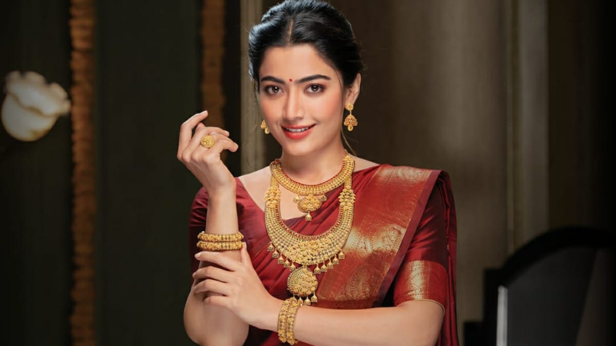 Rashmika Mandanna Shines as the Face of a Leading Gold Jewellery Brand