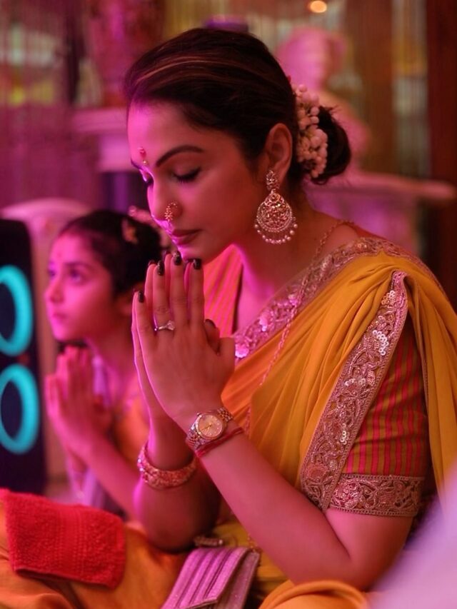 Marathi Mulgi Isha Koppikar Narang Describes Her love for Navsari Saree This Gudi Padwa