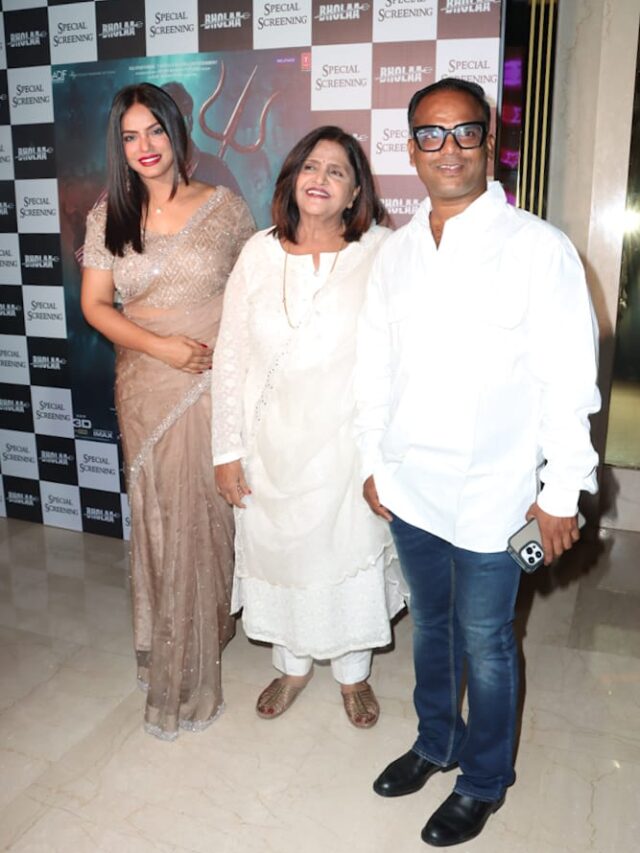 Mumba Devi Film Production Hosts Screening of Highly Anticipated Film "Bholaa" Starring Ajay Devgn and Tabu